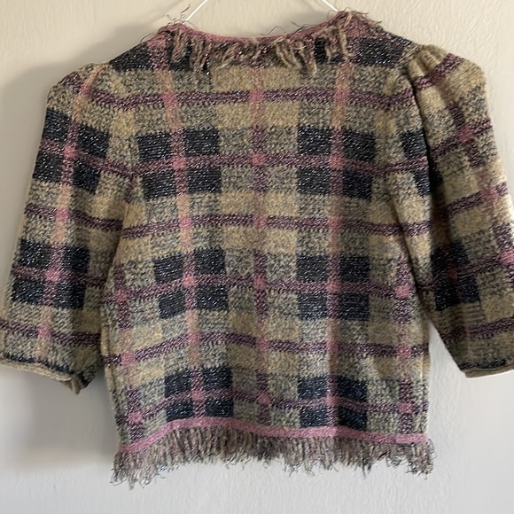 ZARA bloggers' favorite tweed knit top - Picture 8 of 9